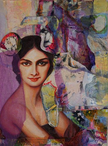 Portret van een dame/French Kiss