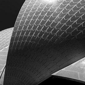 Sydney Opera House (Abstract) van Maarten Mensink