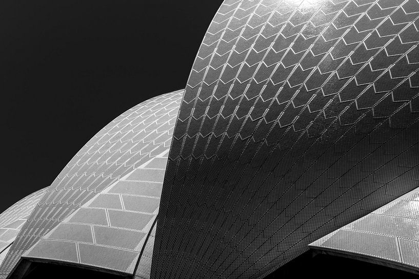 Sydney Opera House (Abstract) par Maarten Mensink