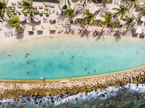 Papagayo beach Curacao - Drone recording