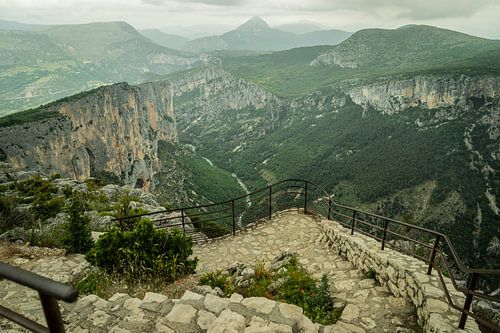 View on the Gorges du Verdon