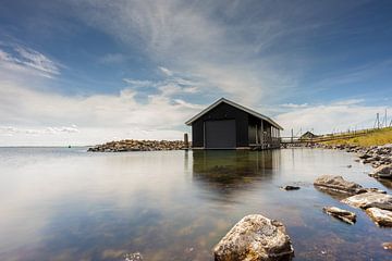 Boat house in beautiful clear water by KB Design & Photography (Karen Brouwer)