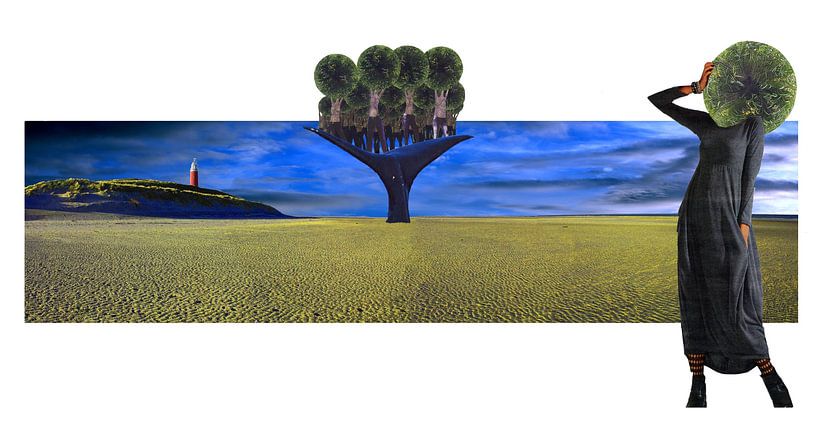 Gestrande Walvis van Terra- Creative
