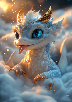 Cloudborn : L'adorable bébé dragon
