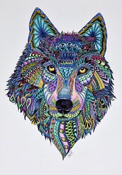Wolf by Dinie de zeeuw