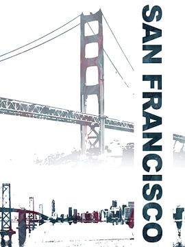 San Francisco van Printed Artings