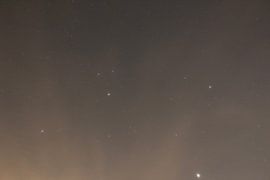 Sterne über dem IJsselmeer von Rik Brussel