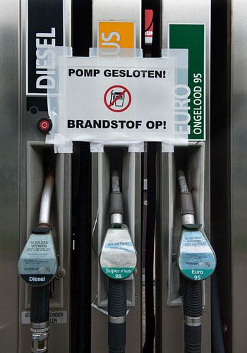 Fossiele Brandstof is op