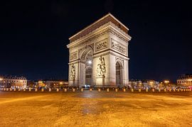 Triumphbogen bei Nacht von Karsten Rahn