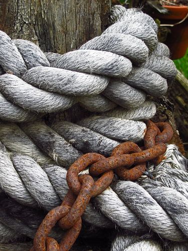 Ketting en touw Pieterburen