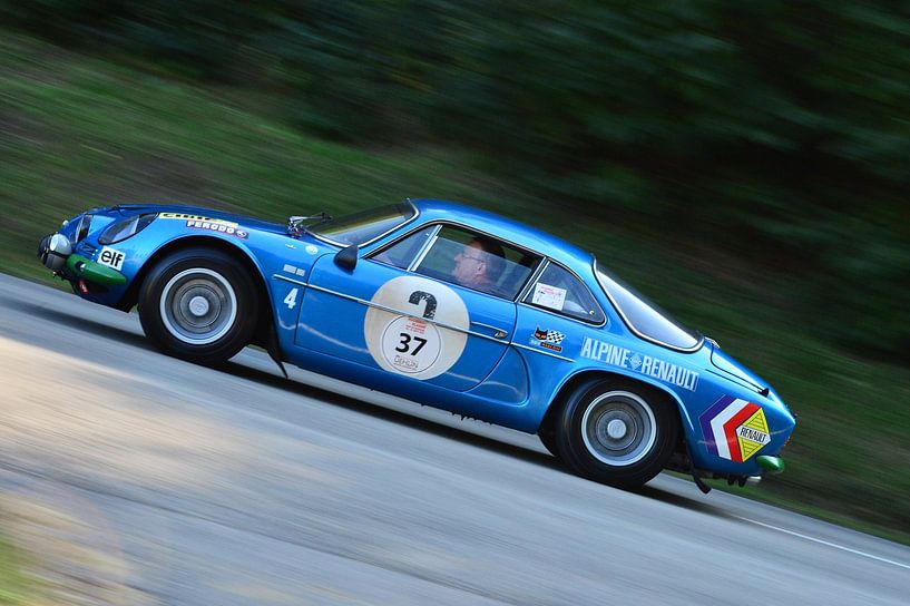 Renault Alpine A 110 on the mountain - Eggberg Klassik 2019 by Ingo Laue