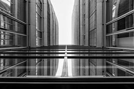 Het is een must voor architectuurliefhebbers: de MedienHafen in Düsseldorf heeft grote namen. Met het driedelige, organisch gevormde gebouwenensemble Neuer Zollhof heeft de beroemde architect Frank O. Gehry een echt herkenningspunt in Düsseldorf gecreëerd. van peter reinders