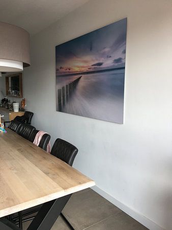 Palen in de Noordzee