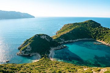 Porto Timoni op Corfu van Leo Schindzielorz