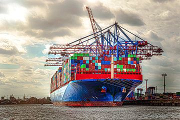Container ship by Thomas Heitz