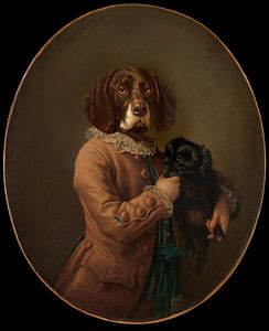 Portraits of Dogs von Marja van den Hurk