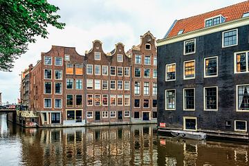 De stad Amsterdam van Manjik Pictures