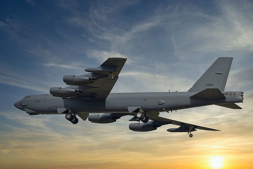 Boeing B-52 Stratofortress, bombardier USAF par Gert Hilbink