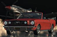 Ford Mustang the Legendary Sports Car From 1964 by Art to make a house your home thumbnail
