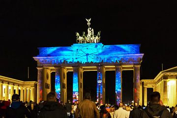 Brandenburger Tor in een bijzonder licht van Frank Herrmann