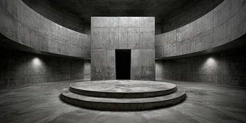 The space of absence by Klaus Tesching - Art-AI