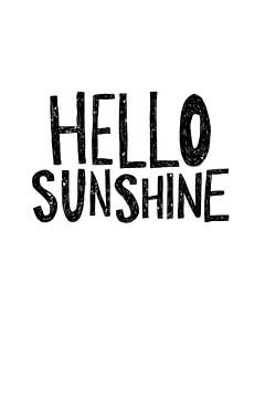 Hallo Sonnenschein Typografie von HelloHappylife