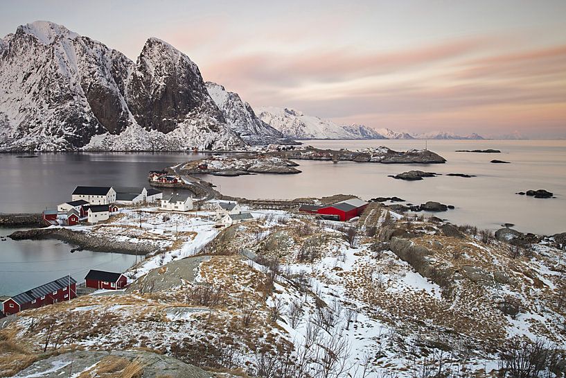 Lofoten at sunset by Antwan Janssen
