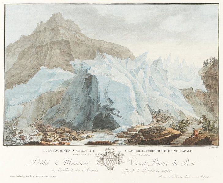 Glacier, Jean-François Janinet and Caspar Wolf, 1780 - 1781 by Atelier Liesjes