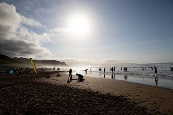 Sonnenuntergang am Strand