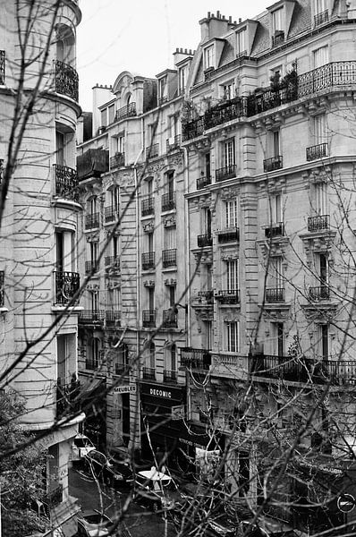 Parijs in zwart-wit van Erik van Rosmalen