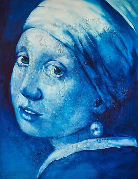 HET MEISJE MET DE PAREL van Jacqueline de Vries  'JAC Studio & Gallery'
