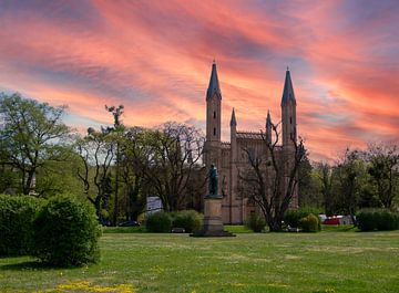 Église du château de Neustrelitz, dans la région des lacs du Mecklembourg sur Animaflora PicsStock