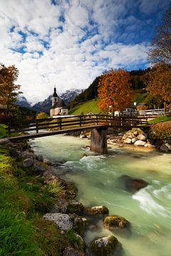 Autumnlights Ramsau by Patrick Noack