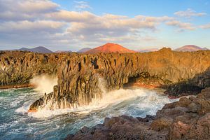 Los Hervideros auf Lanzarote