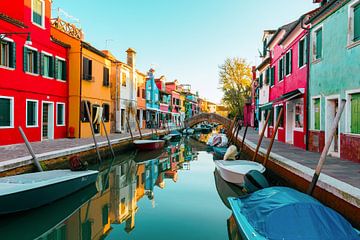 Burano, une ville haute en couleurs sur Robin Schalk