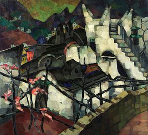 Konrad Mägi - Motiv von Capri (zwischen 1921 und 1922)