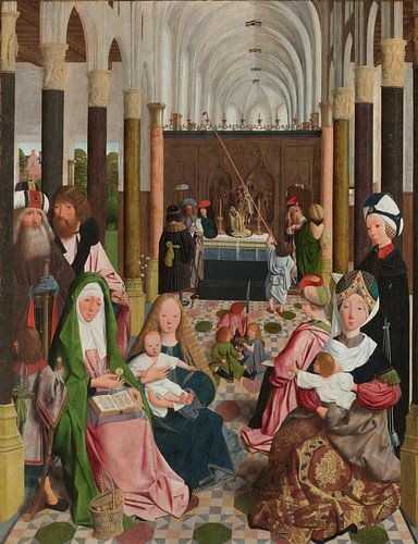 De heilige maagschap, Geertgen tot Sint Jans (atelier van), ca. 1495