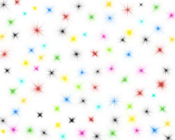 bunte Sterne van Augenblicke im Bild