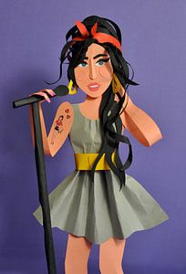 Amy Winehouse sur Lonneke Leever