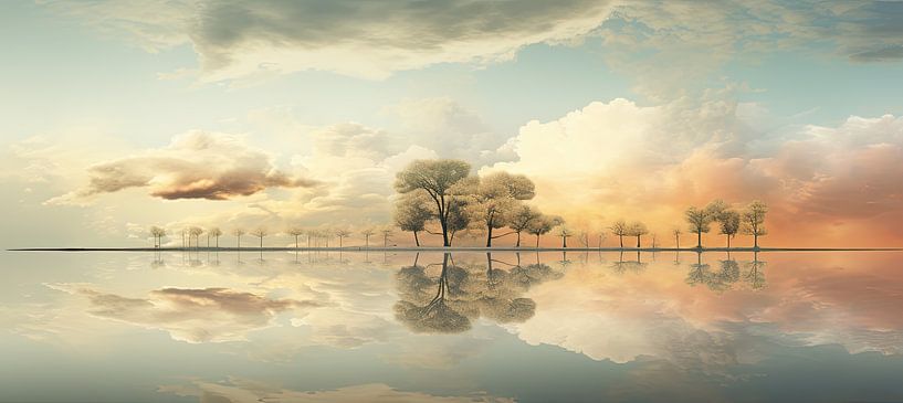 Landscape | Landscape by Eye catching paintings