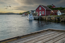 Sunset on Flekkerøy | Kristiansand, Norway by Kilometer 120 | René Metzinger