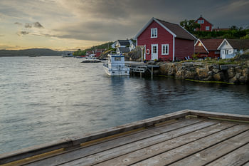 Sonnenuntergang auf Flekkerøy | Kristiansand, Norwegen