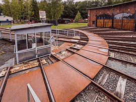 Drehscheibe Eisenbahnmuseum Schwarzenberg von Rob Boon