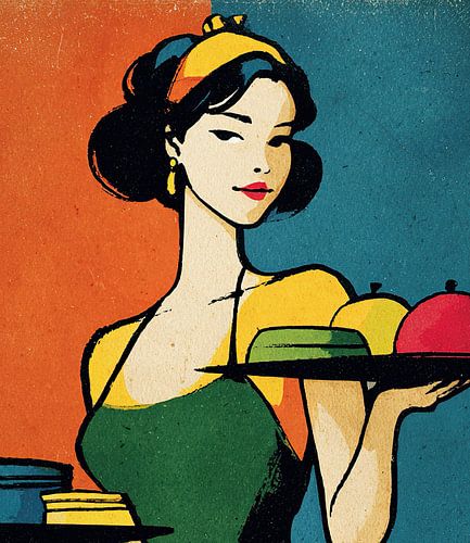 Charme et style dans la cuisine sur OMG Art