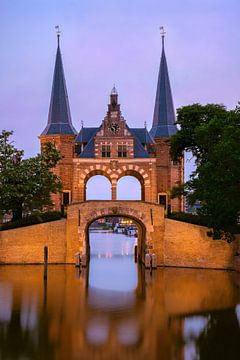 The Water Gate in Sneek by Marga Vroom