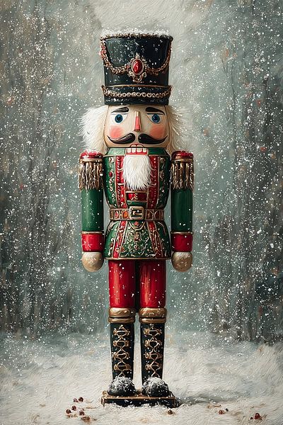 Notenkraker in Winterwonderland no.4 van Studio BB