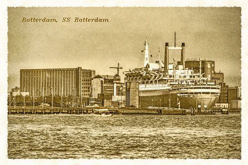 Oude ansichten: SS Rotterdam 