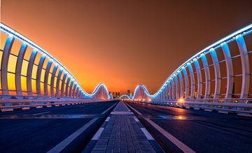 Meydan Bridge Dubai von Achim Thomae Photography