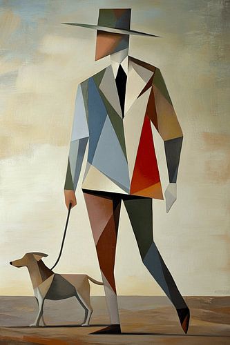 Dog walking in Corners