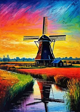 Kinderdijk van MIROKKU